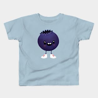 Blue Barry Kids T-Shirt